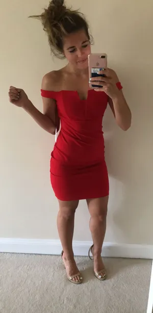 ASTR The Label Red Dress thumbnail 1