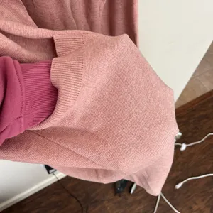 J. Crew Ella Long Cotton Wool Blend Cardigan Sweater Pink Blush Size XL thumbnail 7