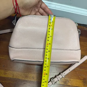 kate spade Pale Pink Pebbled Leather Crossbody thumbnail 6