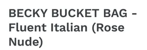 Bucket bacg with crossbody strap thumbnail 3