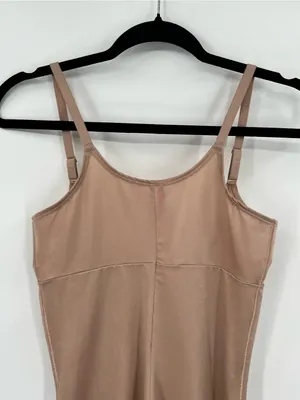 SPANX Open Bust Full Slip Dress Shapewear Adjustable Straps Stretch Nude Medium thumbnail 11