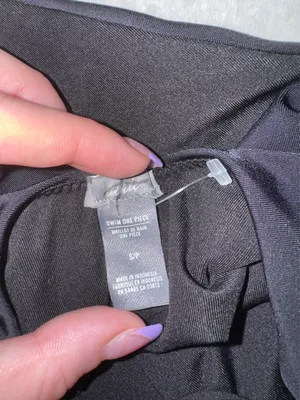 Aerie One-Piece Swimsuit Black Scoop thumbnail 2