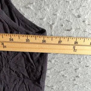 1299 | Bishop + Young Rayon Button Front Mini‎ Dress Black Womens XS thumbnail 3