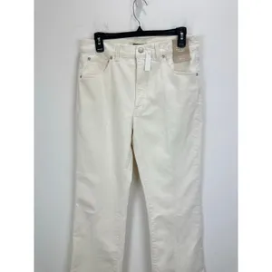 Madewell Relaxed Bootcut Jeans Vintage Ivory Comfort StretchHigh Rise US 29 NWT thumbnail 8