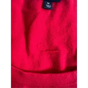 Talbots Red  Sweater Vest size M thumbnail 3