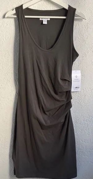 Athleta Della Dress gray Midi Dress thumbnail 1