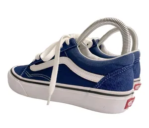 Vans Classic Old Skool Low Top Blueprint Blue Cobalt Suede Lace Tie M 5, W6.5 thumbnail 7