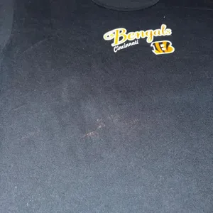 NFL Women’s Cincinnati Bengals black cotton t-shirt with Bengals logo, size XL thumbnail 6
