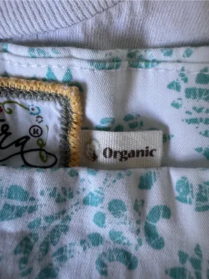 Aventura‎ Organic Cotton Printed Skort Size 4 Mint Green White thumbnail 4