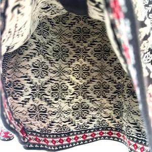 L.L.Bean Nordic Fair Isle Cotton Cardigan Sweater Women’s XL thumbnail 6