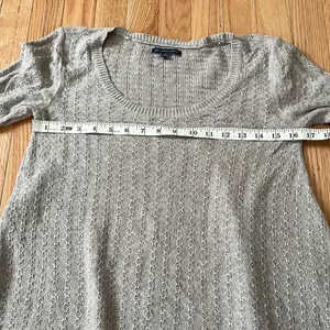 American Eagle Open Knit Mini Sweater Dress Womens Medium Pullover Cozy thumbnail 7