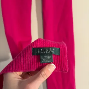 Lauren Ralph Lauren Hot Pink American Flag Scarf thumbnail 5