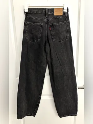 Levi’s Baggy Dad Jeans in Boot Barn (washed black) 24 thumbnail 4