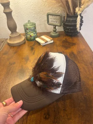 Western Feather Hat Boutique Trucker thumbnail 3