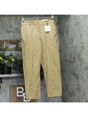 NWT Calvin Klein Cotton Stretch Straight Leg Fit Chino Pants Tigers Eye Brown 8 thumbnail 5