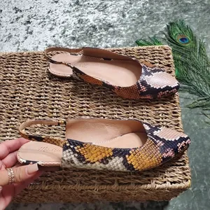 Madewell‎ Margo Slingback Snake Embossed Mule Size: 7 thumbnail 3