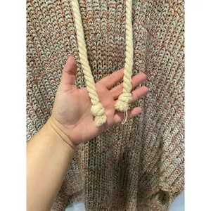 Easel Hoodie Short Sleeve Pullover Hoodie Sweater poncho Boho Artsy Comfy thumbnail 3