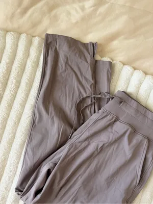 Amazon Women’s Taupe Jogger Pants - Casual Drawstring Waist thumbnail 3
