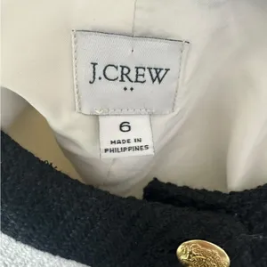 J. Crew - Tweed Lady Blazer Jacket Sz 6 thumbnail 8