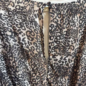 Alice + Olivia‎ Silk Leopard Print Mini Dress SZ XS Evening Wear Classy Dress thumbnail 9