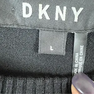 DKNY Colorblock Sweater Size Large Neutral thumbnail 4