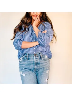 Madewell morning view blouse thumbnail 2