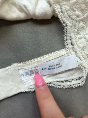 Urban Outfitters Out From Under Lace Halter Bralette thumbnail 2