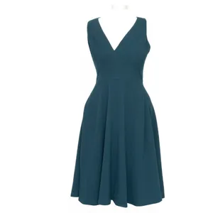 Dress the‎ Population - Catalina Crepe V-Neck Sleeveless A-Line Dress thumbnail 2
