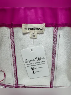 eesome Strapless Faux Leather Mini Dress in Fuchsia Pink Size Medium thumbnail 10