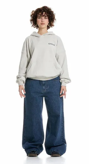 Cole Couture LIBERTY HOODIE PALE GREY - XL thumbnail 1