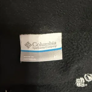 Columbia‎ Full Zip Fleece Jacket Women's Size M Black Gorpcore Outdoors thumbnail 5