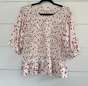 Melloday Women’s Extra Large Floral Blouse thumbnail 1