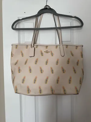 Coach lipstick tote thumbnail 1