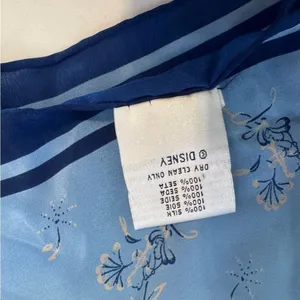 Disney Floral Scarf in Soft Blue thumbnail 4