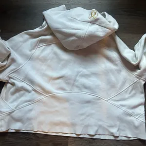 Lululemon White Hoodie with Gold Accents thumbnail 2