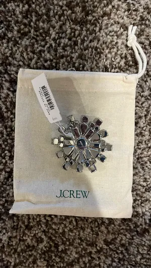 J. Crew Multitone Brooch thumbnail 2