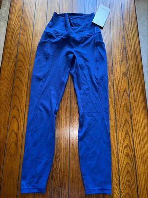 Lululemon Align With Pockets High Rise 25” Clubhouse Blue Size 4 NWT thumbnail 3
