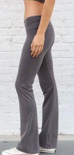 Brandy Melville Black Wide Leg Pant thumbnail 5