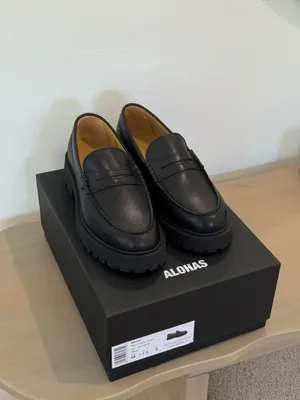 ALOHAS Dexter Black Slip On Loafer Size EU 38(US 7/7.5) thumbnail 6