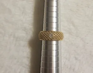 Vintage Avon Band Ring Gold Size 8 thumbnail 2