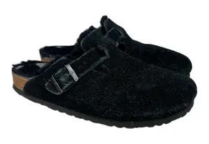 Birkenstock Shearling Boston Clogs Size 40 thumbnail 1