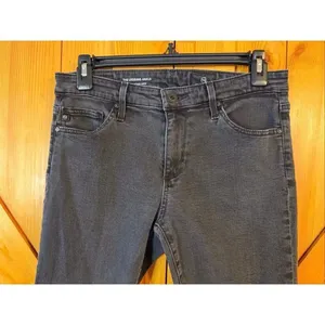 AG Adriano Goldschmied The Legging Ankle Super Skinny Black Jeans Size 28R (6495 thumbnail 2