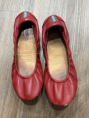 Tieks by Gavrieli Women's Ballet Flats True Love Red‎ Size 7 thumbnail 1