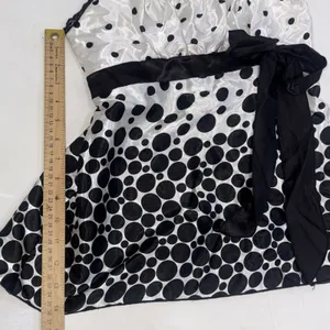 Heart Soul Polka Dot Satin Y2K Coquette Indie Sleaze Camisole Medium thumbnail 10