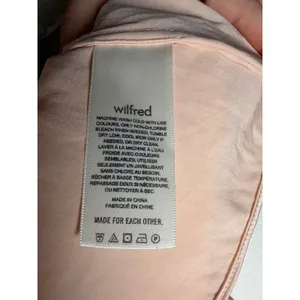 wilfred Lover Cropped Babydoll Tank Top Coral Blush Size M thumbnail 3