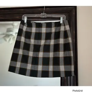 Aritzia Sunday Best Mandy Plaid Fall preppy Skirt size 10 thumbnail 3