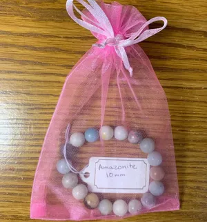 Amazonite Crystal Bracelet (10mm beads) thumbnail 5