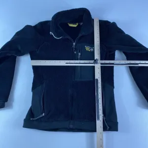 Mountain Hard Wear Jacket‎ Women's Small Fuzzy Fleece Full Zip Black Ladies thumbnail 8
