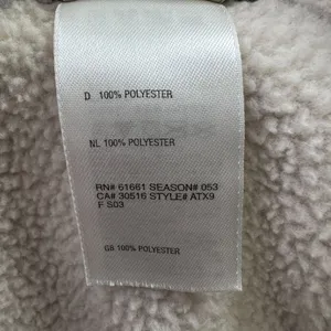The North Face Womens Medium A5 Series Kanten Sherpa Shearling‎ Bomber Jacket thumbnail 9