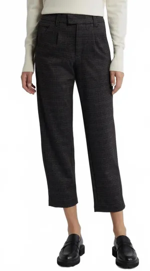 Wit & Wisdom 'Ab'Solution Skyrise Extended Stretch Pants Charcoal Plaid NWT Sz 2 thumbnail 1